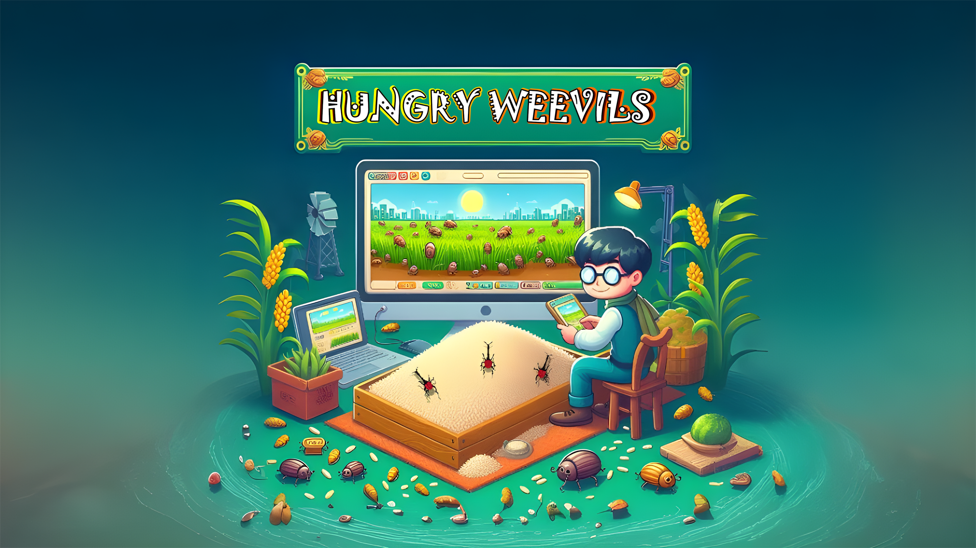 Hungry Weevils ​new game