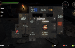 Danger dungeon quest - paly game