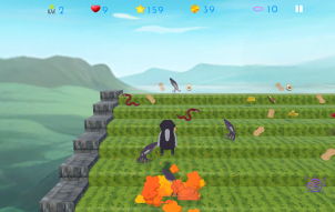 Potemkin Monkey on the fruit stairs - paly game